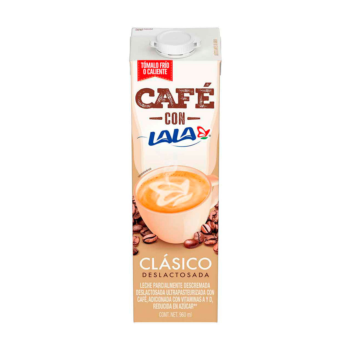 Lala cafe con leche 960 ml 1pz