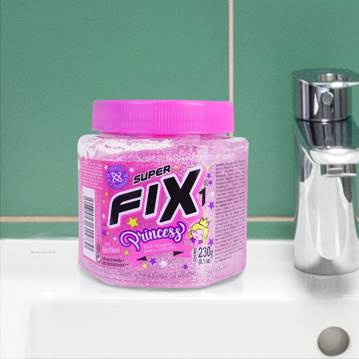 GEL FIJADOR SUPER FIX PRINCESS 230 GRS