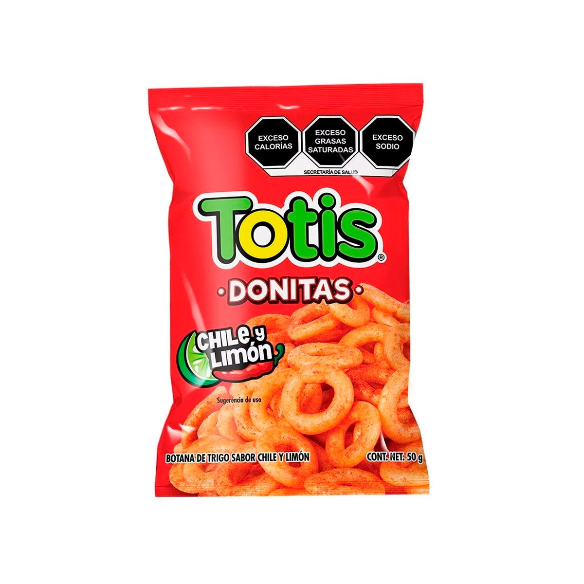 TOTIS DONITA CHILE Y LIMON TUBO 55 G