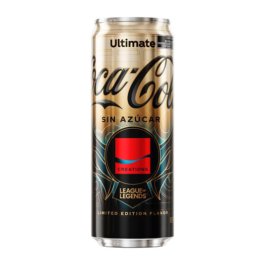 Coca cola ultimate sin azucar 355ml lata