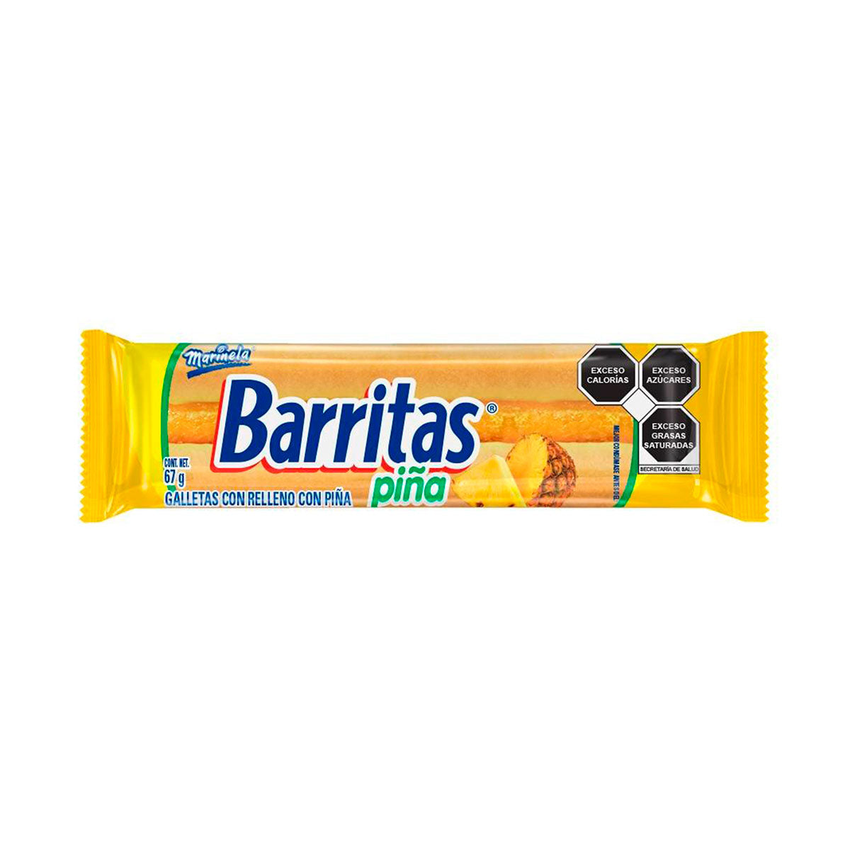 Bimbo barritas piña 75gr