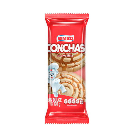 Bimbo conchas vainilla 130gr