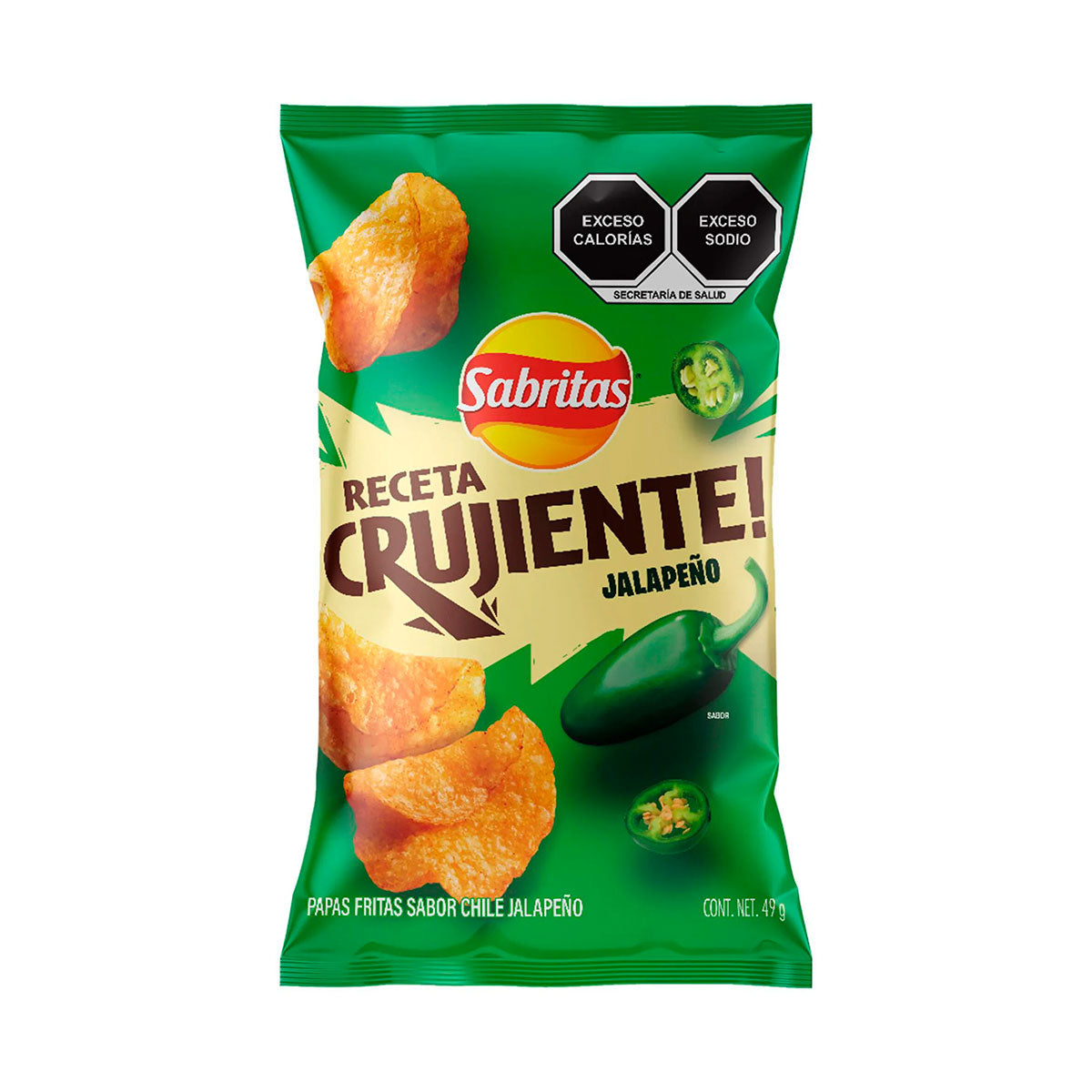 Sabritas receta cruj jalap 49gr