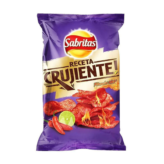 Sabritas receta cruj flamin hot 49gr