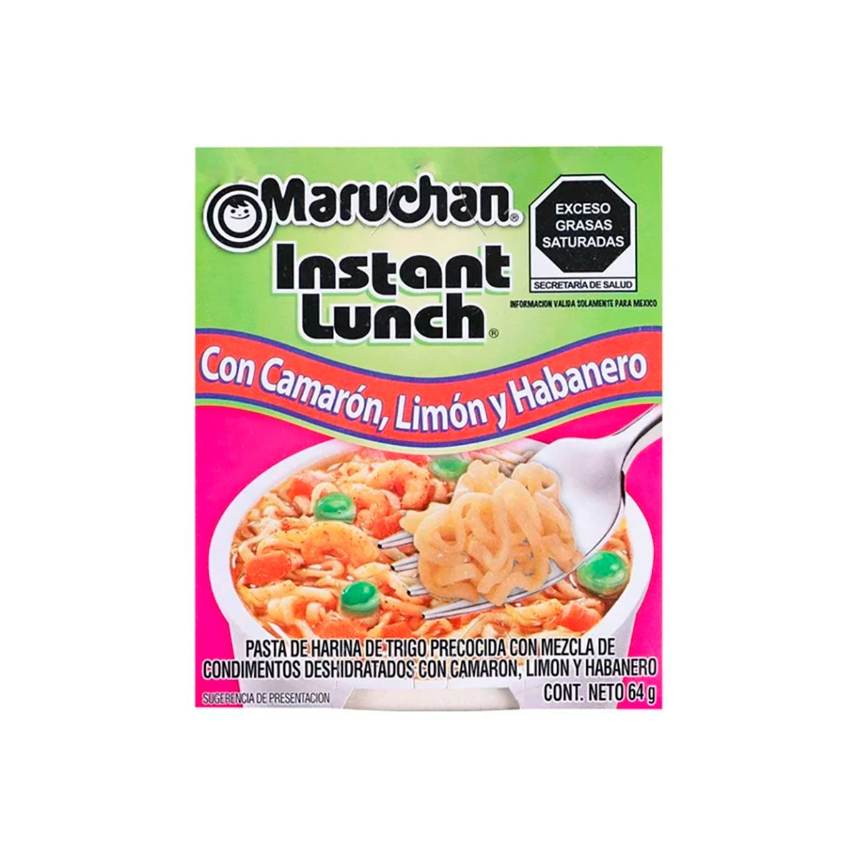 MARUCHAN SOPA VASO CAMARON HABAN64G