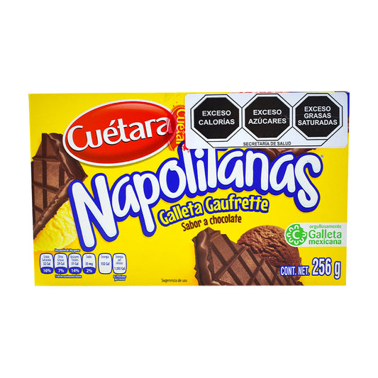 CUETARA NAPOLITANAS CHOCO 256 GR