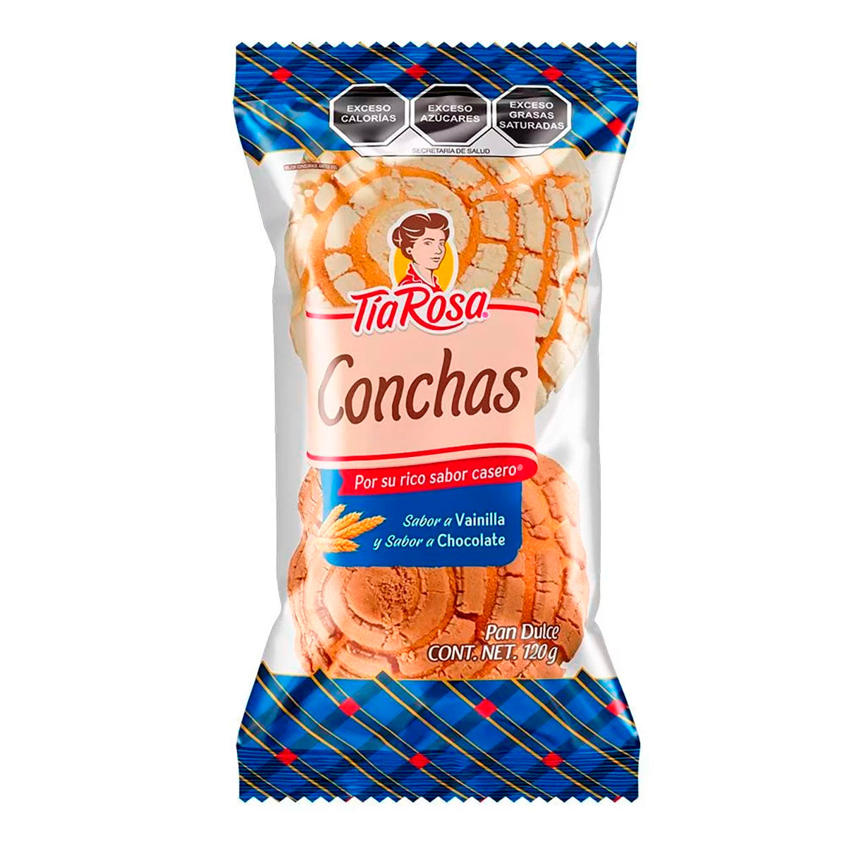 TIA ROSA CONCHAS 120G