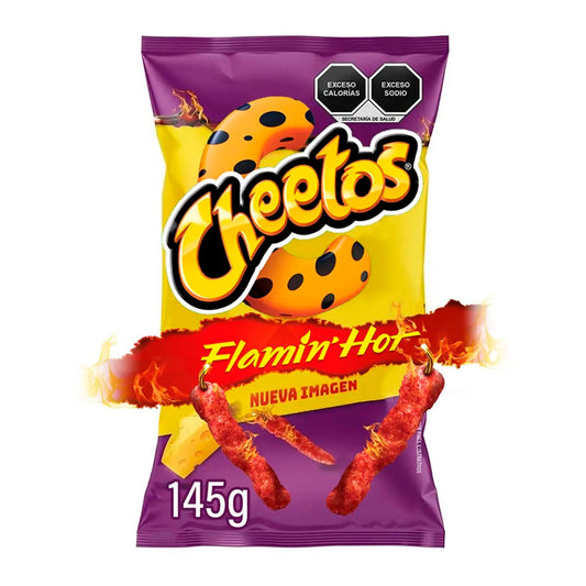 SABRITAS CHEETOS FLAMMING HOT 150-G