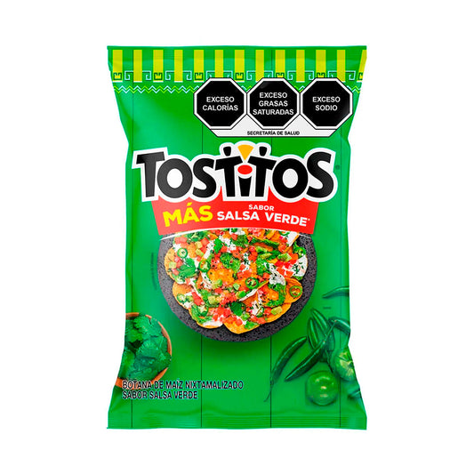 SABRITAS TOSTITOS SALSA VERDE 200-GR