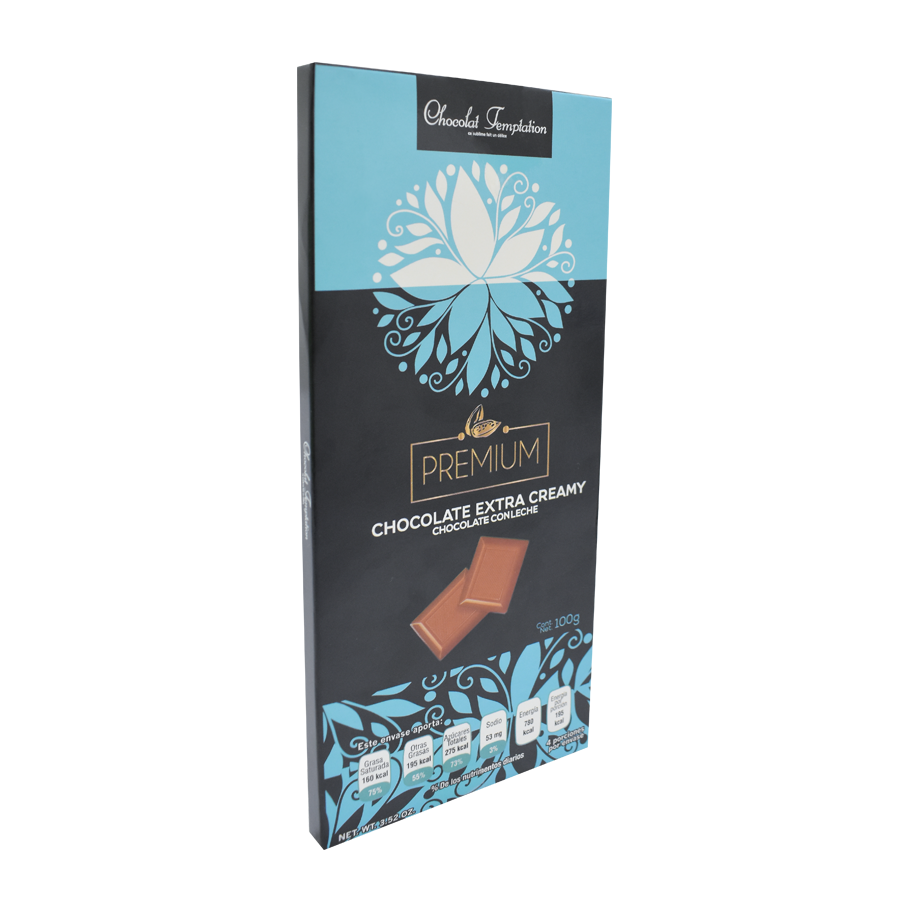 CHOCOLATE TEMPTATION CON LECHE 85G