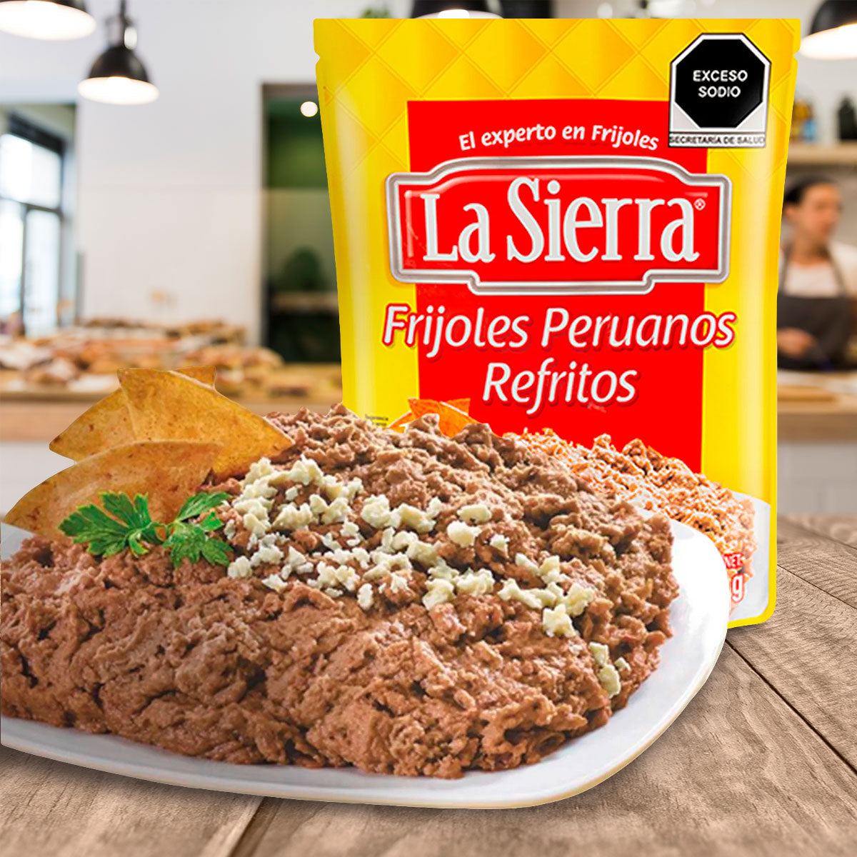 LA SIERRA FRIJOLES PERUANOS REFRI 400G