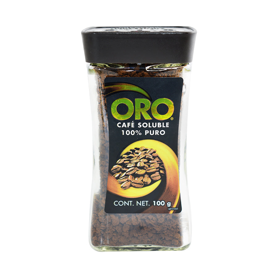 ORO CAFE SOLUBLE PURO 100G