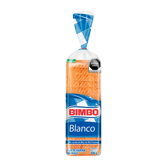 BIMBO SUPER PAN BLANCO GRANDE 680G