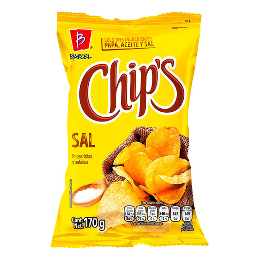 BARCEL CHIPS SAL 170 GR