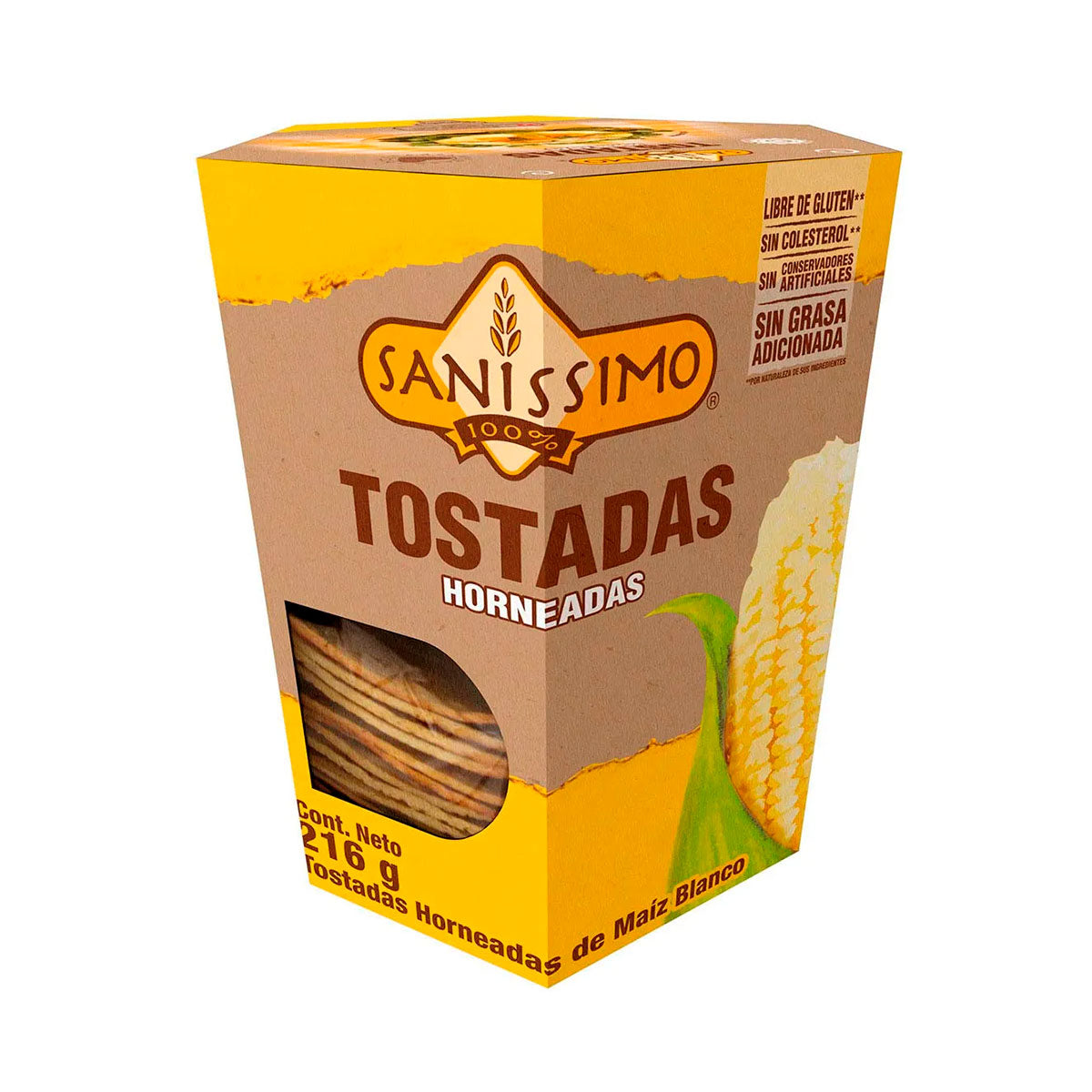 SANISSIMO TOSTADA CLASICA 216G