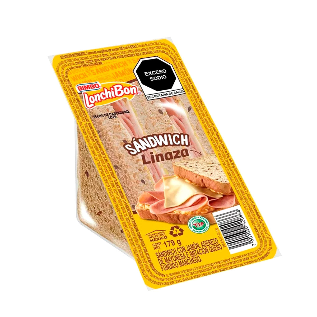 LONCHIBON SANDWICH LINAZA179GRS