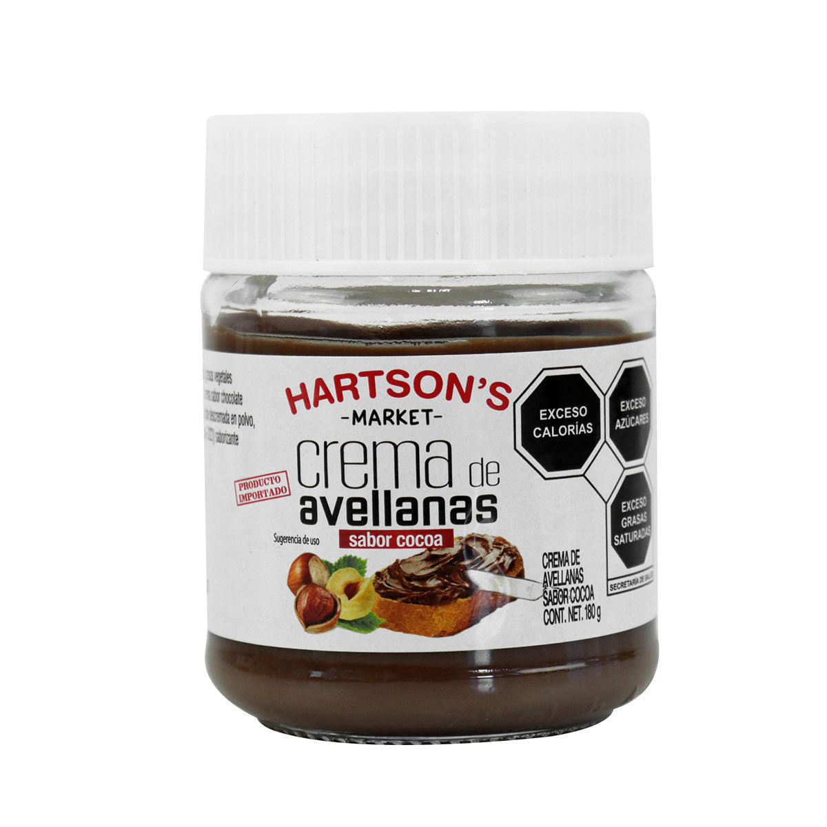 HARTSONS CREMA AVELLANA CRIST180 G