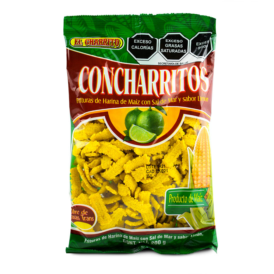 FRITO DE MAIZ CONCHARRITO SAL 200 GRS