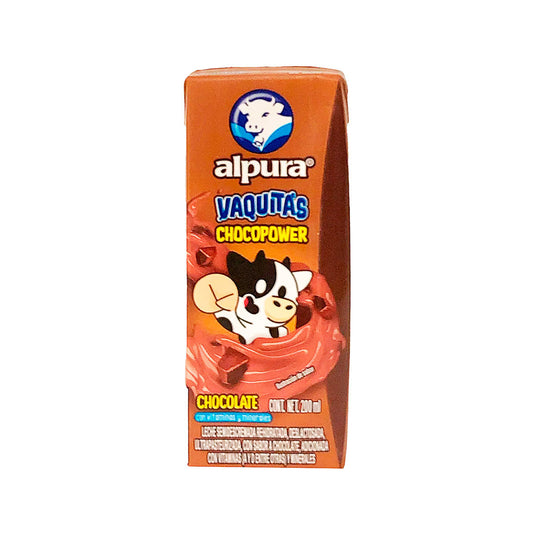 LECHE SABORIZADA CHOCOLATE ALPURA200ML