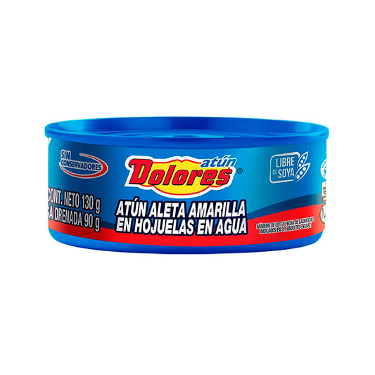 DOLORES LOMO DE ATUN EN AGUA 130G