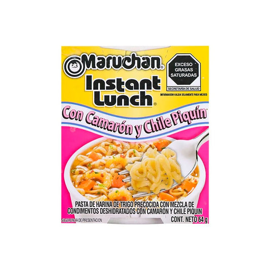 MARUCHAN SOPA VASO CAMARON CHILE 64G