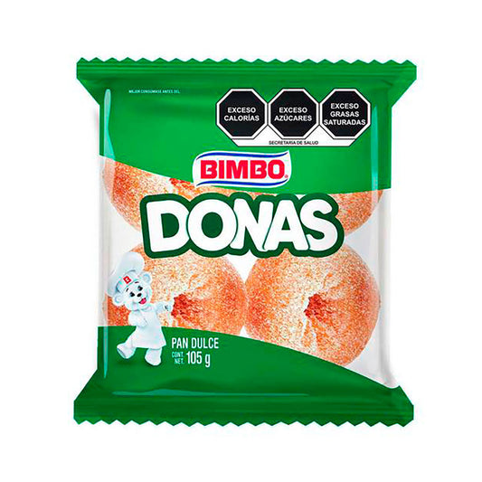 BIMBO DONAS AZUCAR 4P 105G