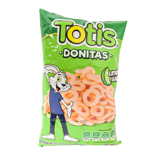 TOTIS DONITAS SAL Y LIMON110GRS