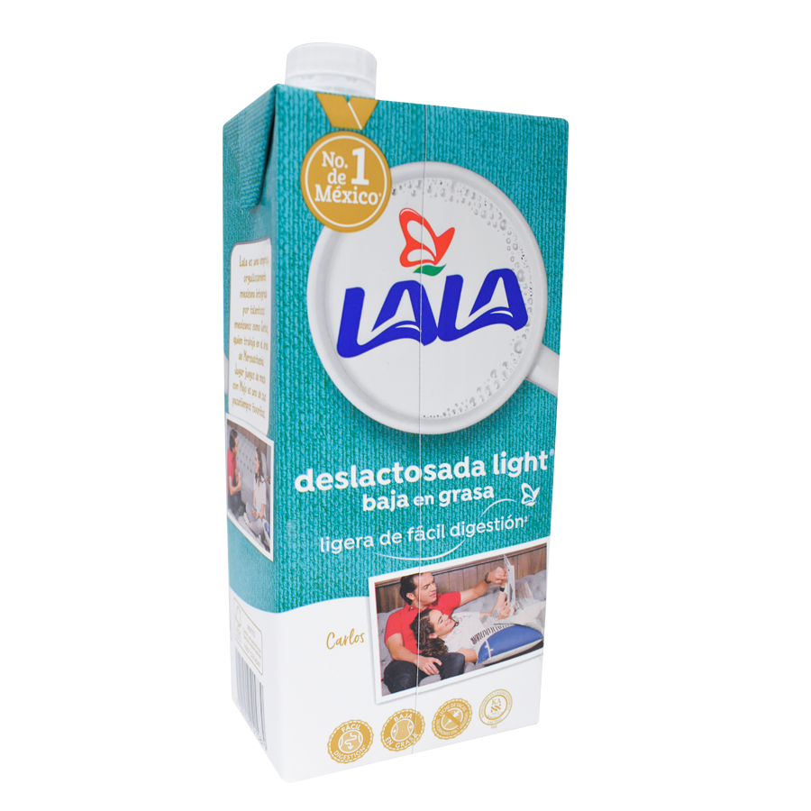 LALA LECHE DESLACTOSADA LIGHT 1LT