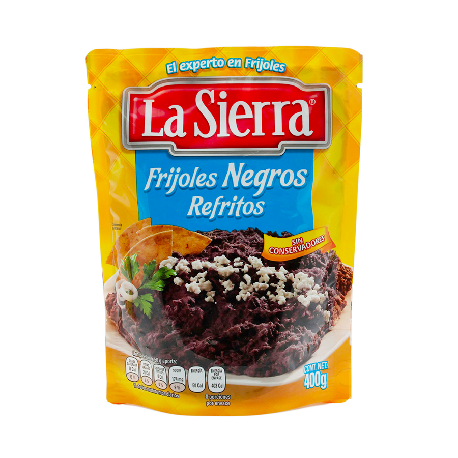 LA SIERRA FRIJOLES NEGROS REF 400G