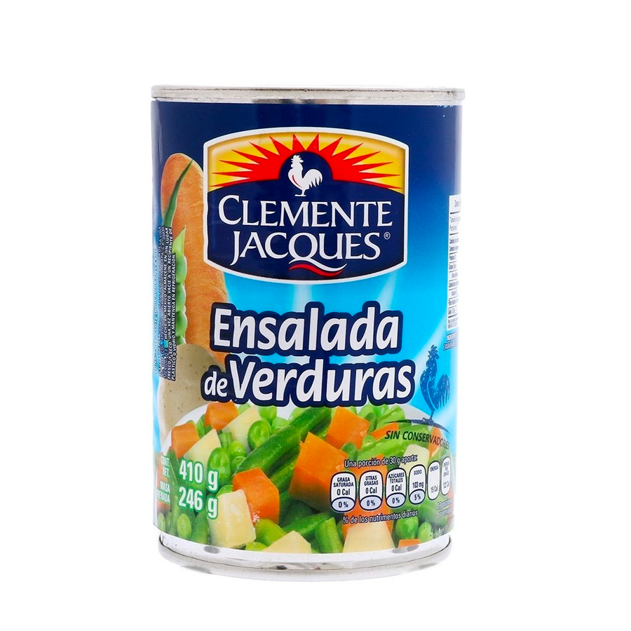 CLEMENTE J VEGETABLE SALAD 410G