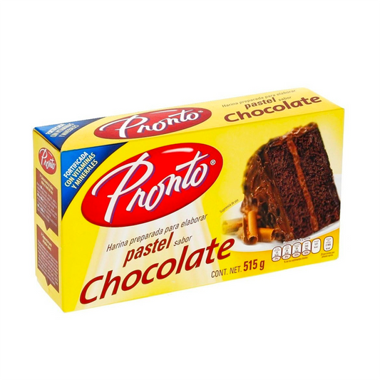 PRONTO HARINA PASTEL CHOCO 515G